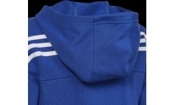 Adidas B Cotton Ts Sports Suit for Teens, Black Blue HP1437