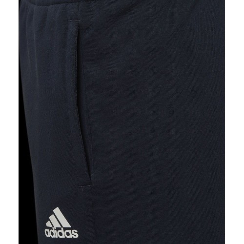 Adidas B Cotton Ts Sports Suit for Teens, Black Blue HP1437