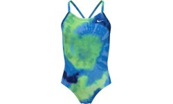 Nike peldkostīms meitenēm Nk G Tie Dye Crossback Blue NESSE763 338