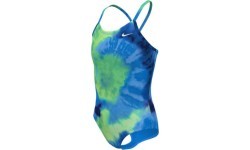 Nike peldkostīms meitenēm Nk G Tie Dye Crossback Blue NESSE763 338