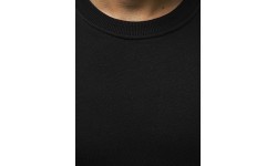 J.Style Men's Fleece Sweatshirt Black 68B2001-3