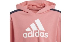 Спортивный костюм для девочек Adidas G Hooded Crop Ts Black Pink GM8933