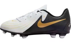 Nike Jr Phantom GX Club FG/MG futbola apavi pusaudžiem White Black FJ2600 100