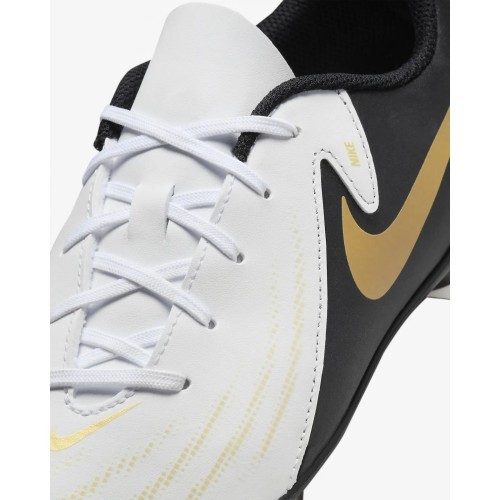 Nike Jr Phantom GX Club FG/MG futbola apavi pusaudžiem White Black FJ2600 100