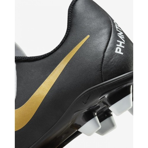 Nike Jr Phantom GX Club FG/MG futbola apavi pusaudžiem White Black FJ2600 100
