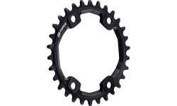 Передняя звезда Force NW 30T BCD 96, 4 болта (черная)