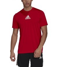 Adidas Men's T-Shirt 3S Back Tee Red GM4318
