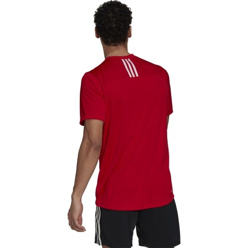 Adidas vīriešu T-krekls 3S Back Tee sarkans GM4318
