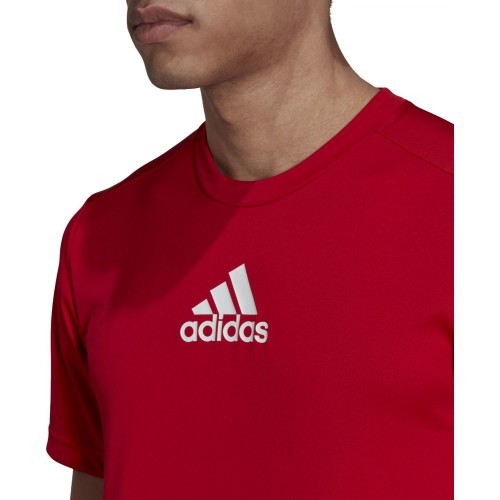 Мужская футболка Adidas 3S Back Tee красная GM4318