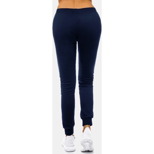 J.Style Women's Fleece Sports Pants Navy 68CK01-66