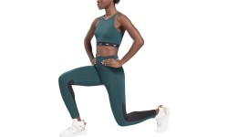 Женские легинсы Reebok Sh Beyond The Sweat, зелёные GP2327