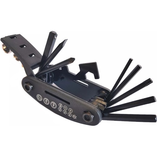 Fischer tool set, foldable, 15 functions