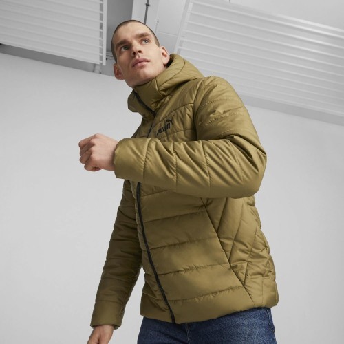 Puma vīriešu jaka Ess Hooded Padded Brown 848938 93