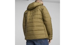 Puma Men's Ess Hooded Padded Jacket Brown 848938 93