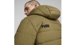 Puma vīriešu jaka Ess Hooded Padded Brown 848938 93