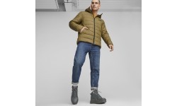 Puma Men's Ess Hooded Padded Jacket Brown 848938 93