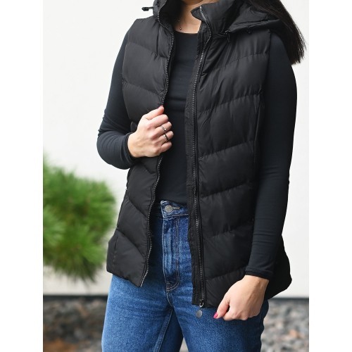 J.Style Women's Vest Black 5M720-392
