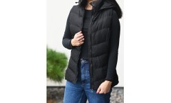 J.Style Women's Vest Black 5M720-392