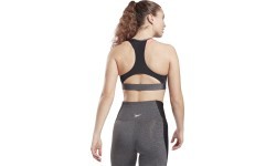 Женский спортивный бюстгальтер Reebok Ts Lux Racer Bra Pa Grey GP3413