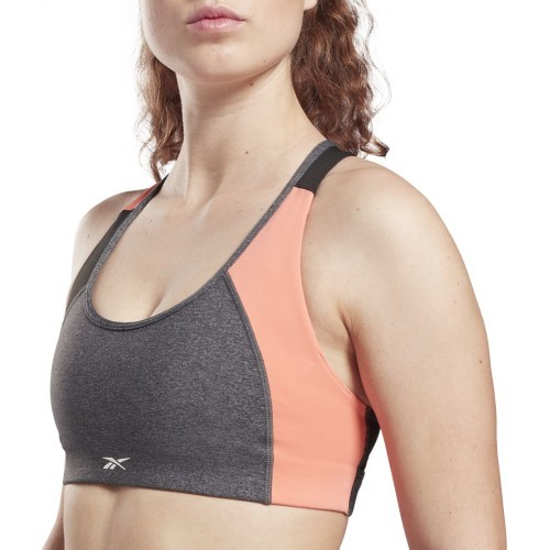 Reebok Women's Sports Bra Ts Lux Racer Bra Pa Grey GP3413
