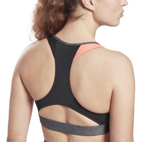 Reebok sporta krūšturis sievietēm Ts Lux Racer Bra Pa Grey GP3413