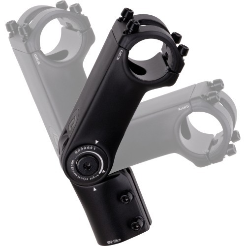 Regulējams velosipēda stūres iznesums Force S6.6 31,8/90mm (alumīnija, melns)