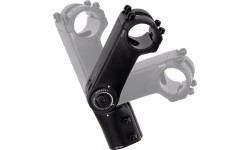 Force S6.6 adjustable bike stem 31.8/90mm (aluminum, black)