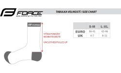 Носки FORCE North Thermo, длинные, размер L-XL (42-47), красно-синие