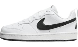 Кроссовки подростковые Nike Court Borough Low White Black DV5456 104