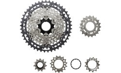 Shimano DEORE XT CS-M8200-12 rear cassette, 12-speed (9-45T)