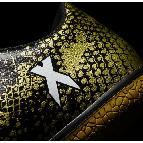 Обувь Adidas X 16.3 IN Leather Black BB4196