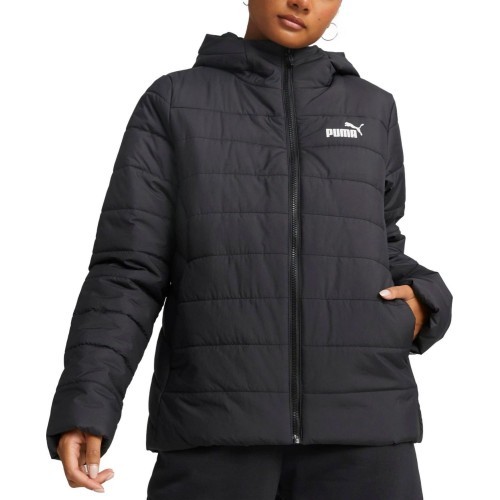 Puma Ess Hooded Padded sieviešu jaka, melna 848940 01