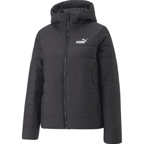 Женская куртка Puma Ess Hooded Padded, чёрная 848940 01