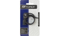 Bicycle seatpost clamp FORCE C4.4 34.9mm (aluminium, black)