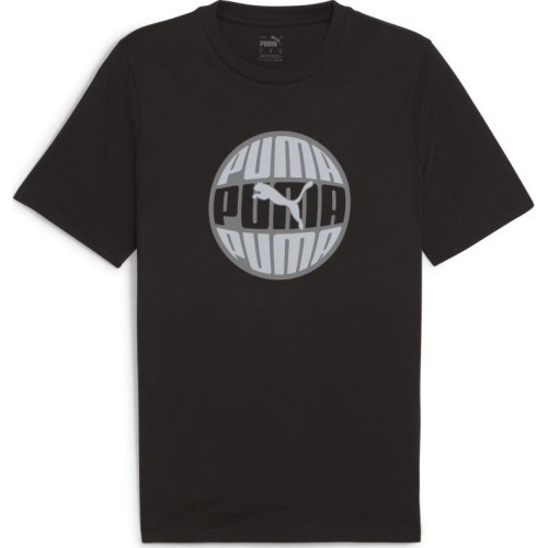 Мужская футболка Puma Graphics Circular Black 680174 01