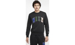 Nike Club Men's Sweatshirt Nk Club Bb Crew Letters Black FZ0879 010