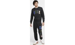 Nike vīriešu džemperis Nk Club Bb Crew Letters Black FZ0879 010