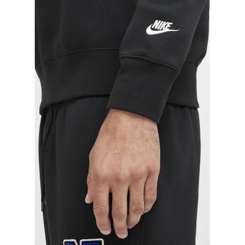 Nike Club Men's Sweatshirt Nk Club Bb Crew Letters Black FZ0879 010