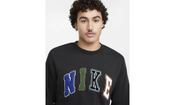 Nike vīriešu džemperis Nk Club Bb Crew Letters Black FZ0879 010