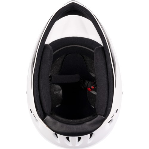 Children's helmet FORCE DOWNHILL Junior, size S-M (54-58 cm), white