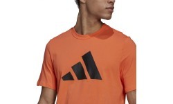 Мужская футболка Adidas M Fi Tee Bos, оранжевая