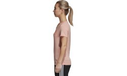 Adidas blūze Three Stripes Pink White CV4572