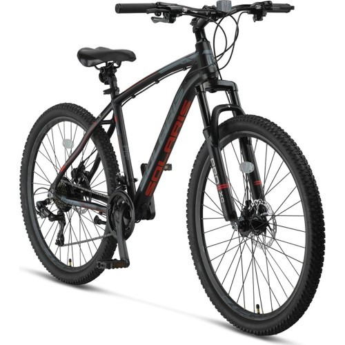 Горный велосипед UMIT Solaris XC HYD 29", 21G, размер 18" (46 см), чёрный/красный