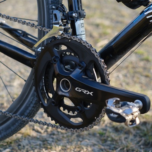 Передний переключатель Shimano GRX FD-RX400 // 2x10-speed, 42T, Brazed-On, Down-Pull
