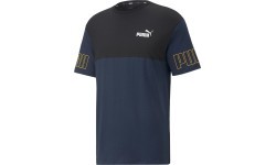 Puma vīriešu T-krekls Power Colorb Blue Black 671567 73