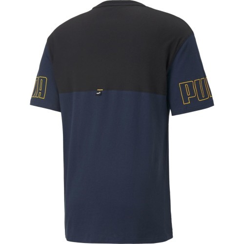 Мужская футболка Puma Power Colorb Blue Black 671567 73