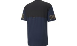 Puma Power Colorblock Men's T-Shirt Blue Black 671567 73