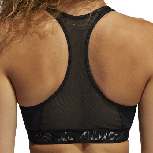 Adidas Drst Bos B sieviešu sporta krūšturis, melns GL0581