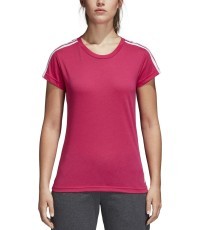 Adidas Ess 3S Slim Tee sieviešu krekls, Real Magenta CZ5781
