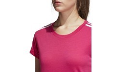 Adidas Ess 3S Slim Tee sieviešu krekls, Real Magenta CZ5781